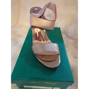 Lauren Lorraine Dallas Rose Gold Heel Size 11 NIB